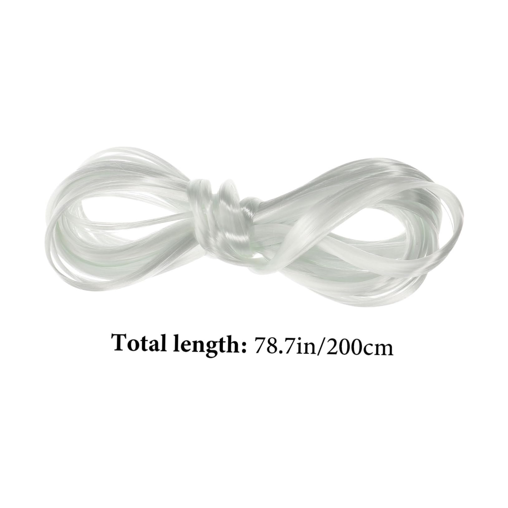 Close up view of the clear flexible fiberglass material used for building DIY nail extensions at home.