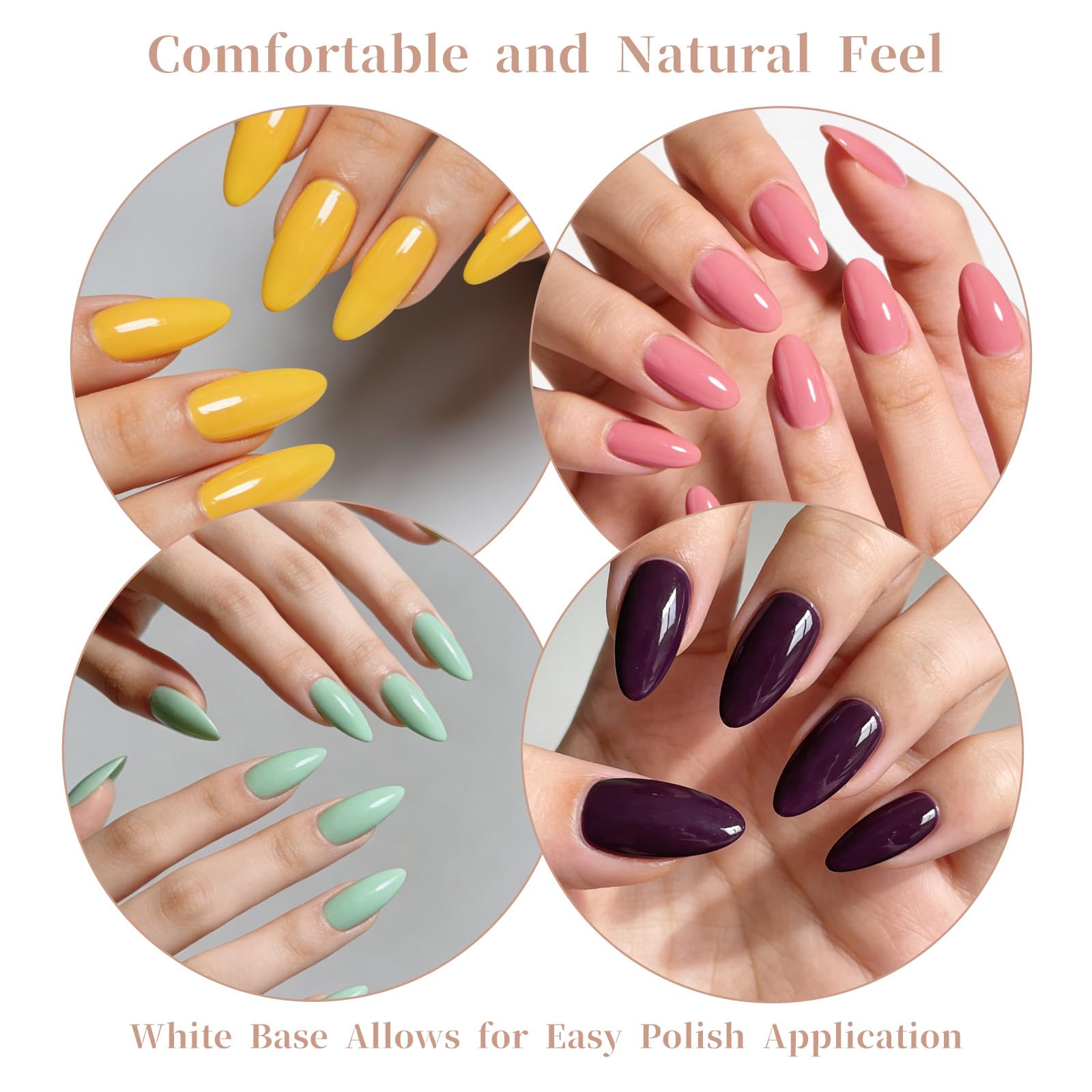 Complete Ybeaty nail extension set for salon quality manicure results