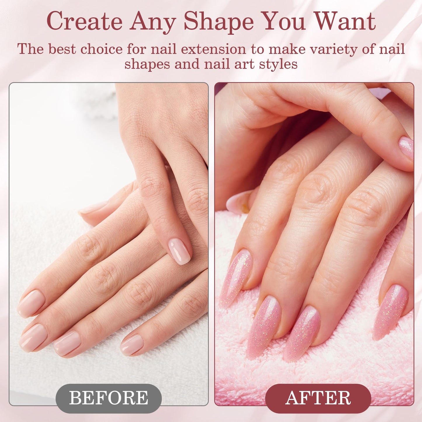 Fiberglass nail wraps for strengthening weak fingernails