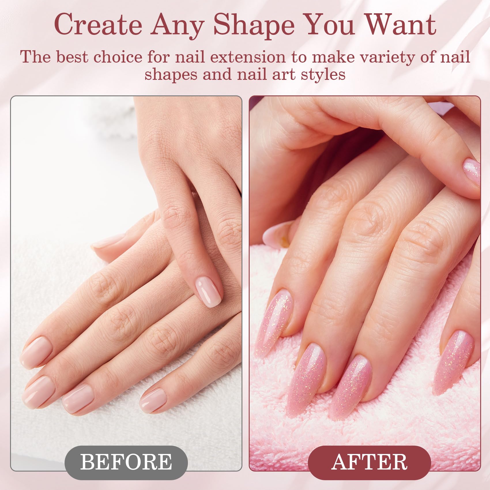 Fiberglass nail wraps for strengthening weak fingernails
