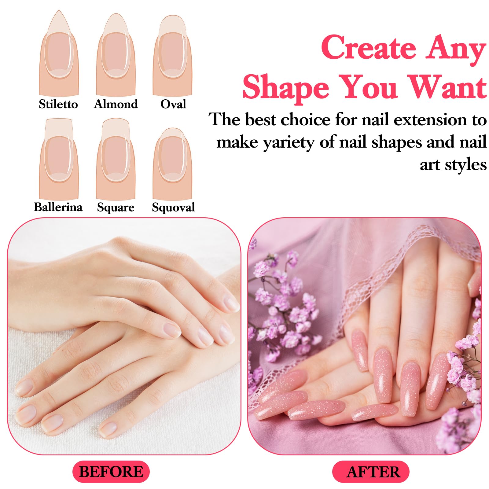 Professional nail technician using Prasacco silk wraps for extension