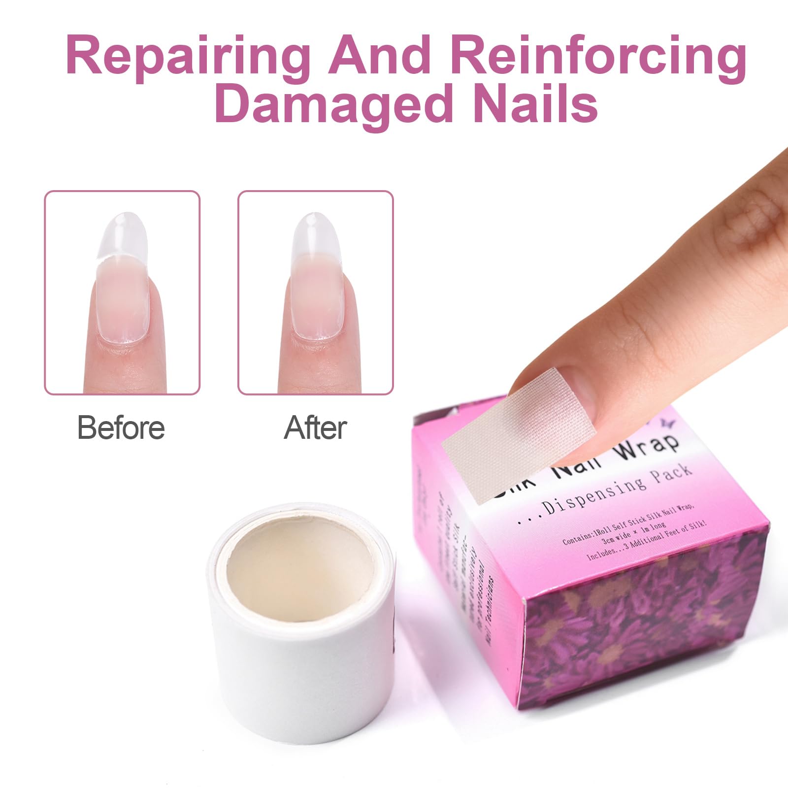 Professional manicure tools for home nail extension