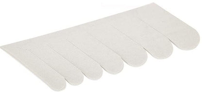 Pre cut self adhesive fiberglass finger tabs sheet for strengthening weak nails