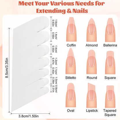18 sheets of DIY nail art accessories and patches