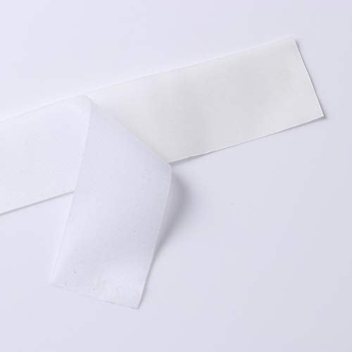Esowemsn fiberglass manicure bandage showing the self adhesive backing peel process for easy trimming
