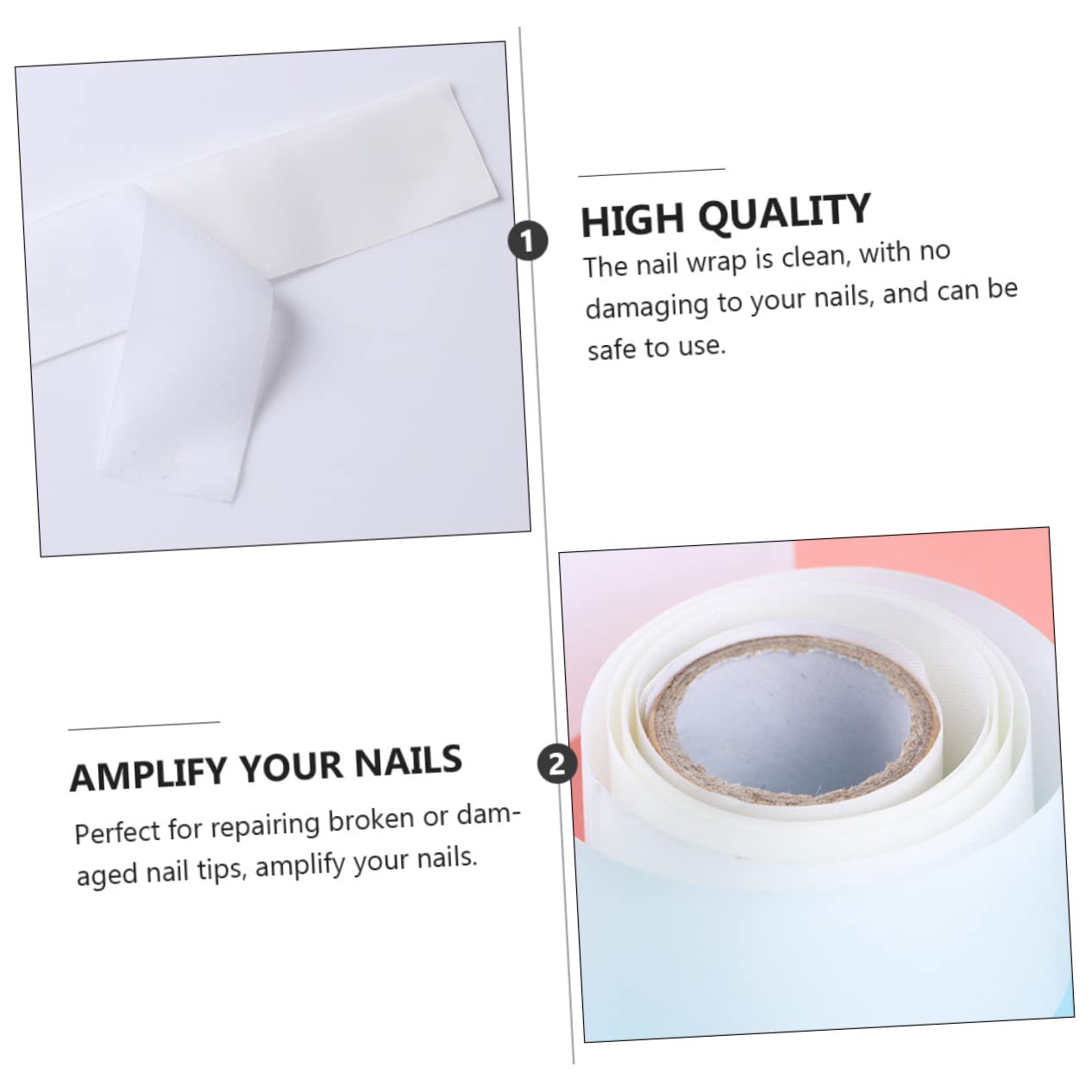 Monsully silk nail wrap tape roll for manicure