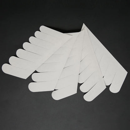 Transparent silk nail wraps for damaged nails