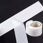 Close up of trimmable nail repair bandage tape