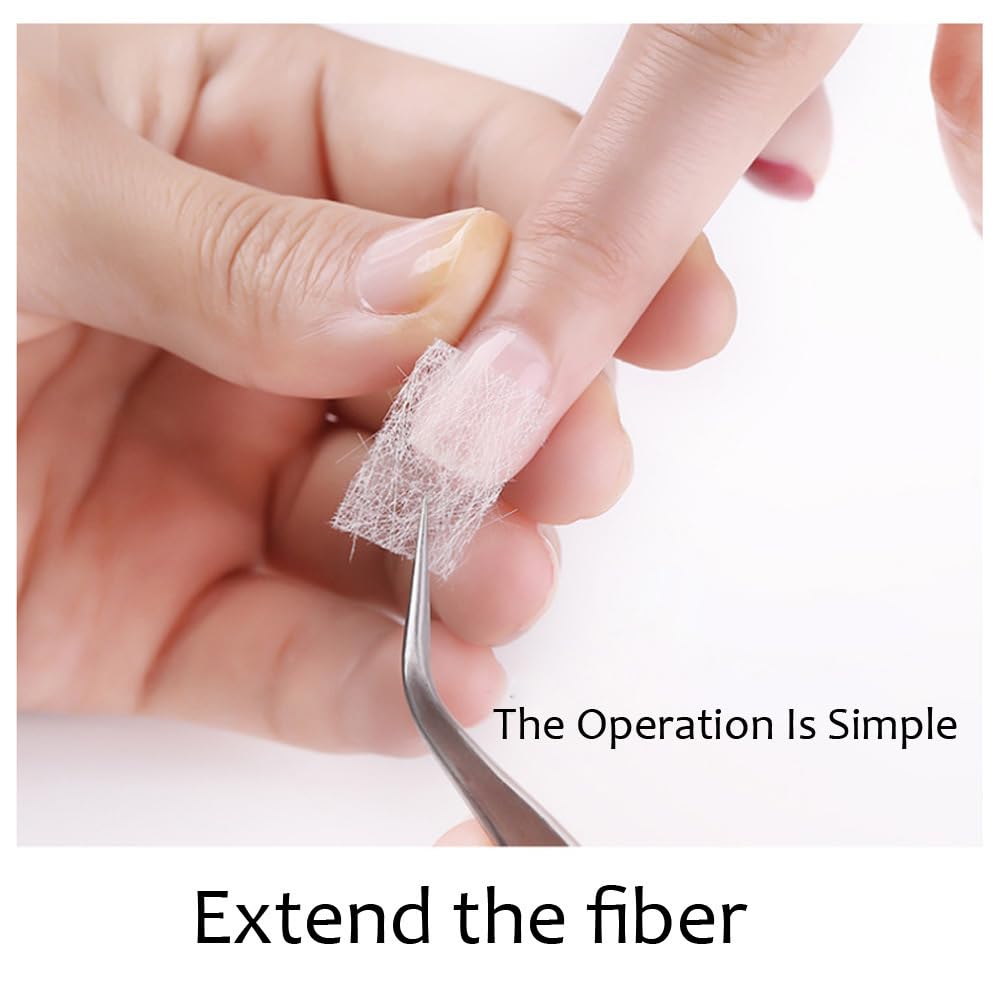 Top view of Zgluzp nail extension tools and accessories