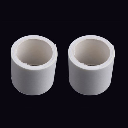 Luzen silk nail protector wrap applied on a damaged nail tip for reinforcement