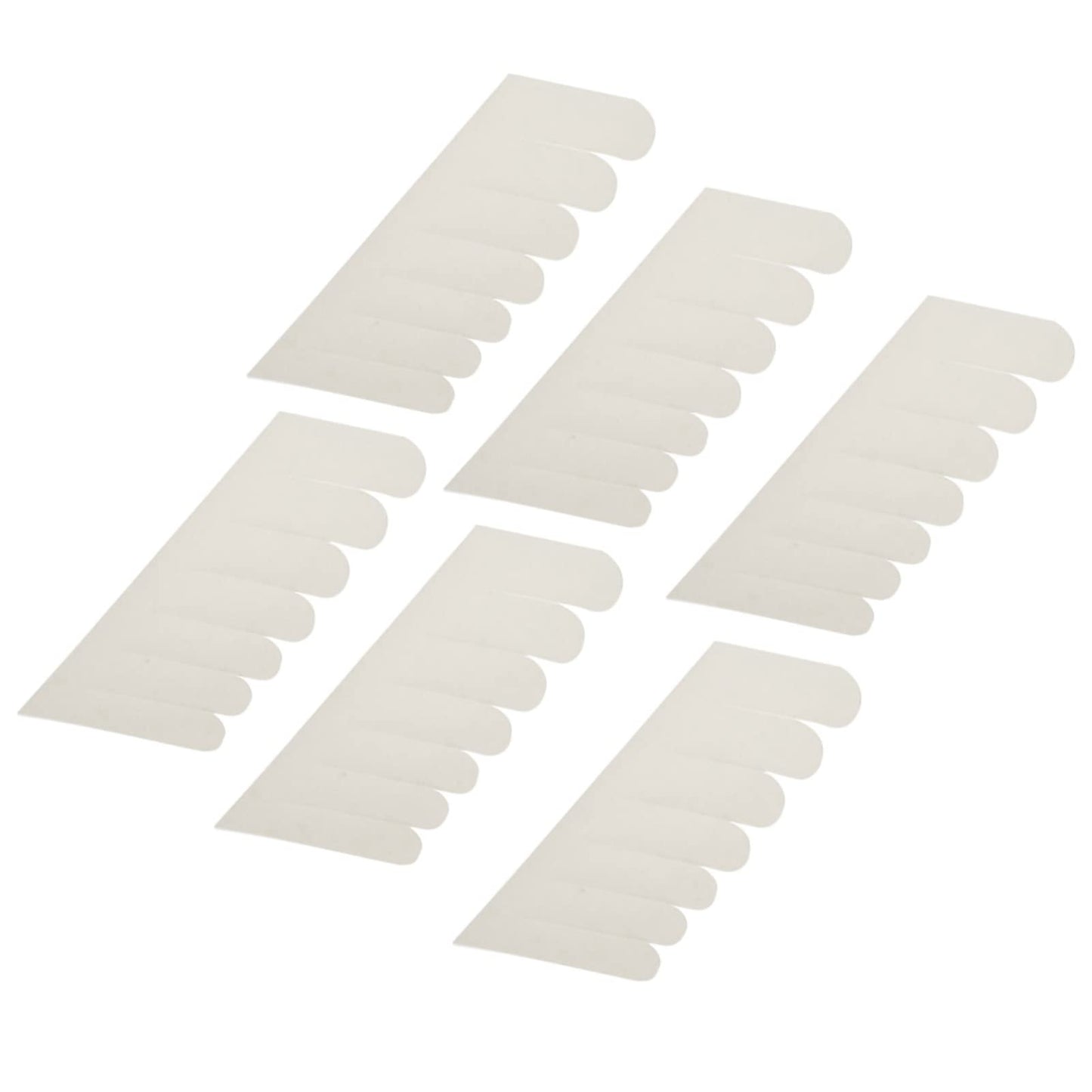 Fiberglass nail repair protector sticker application