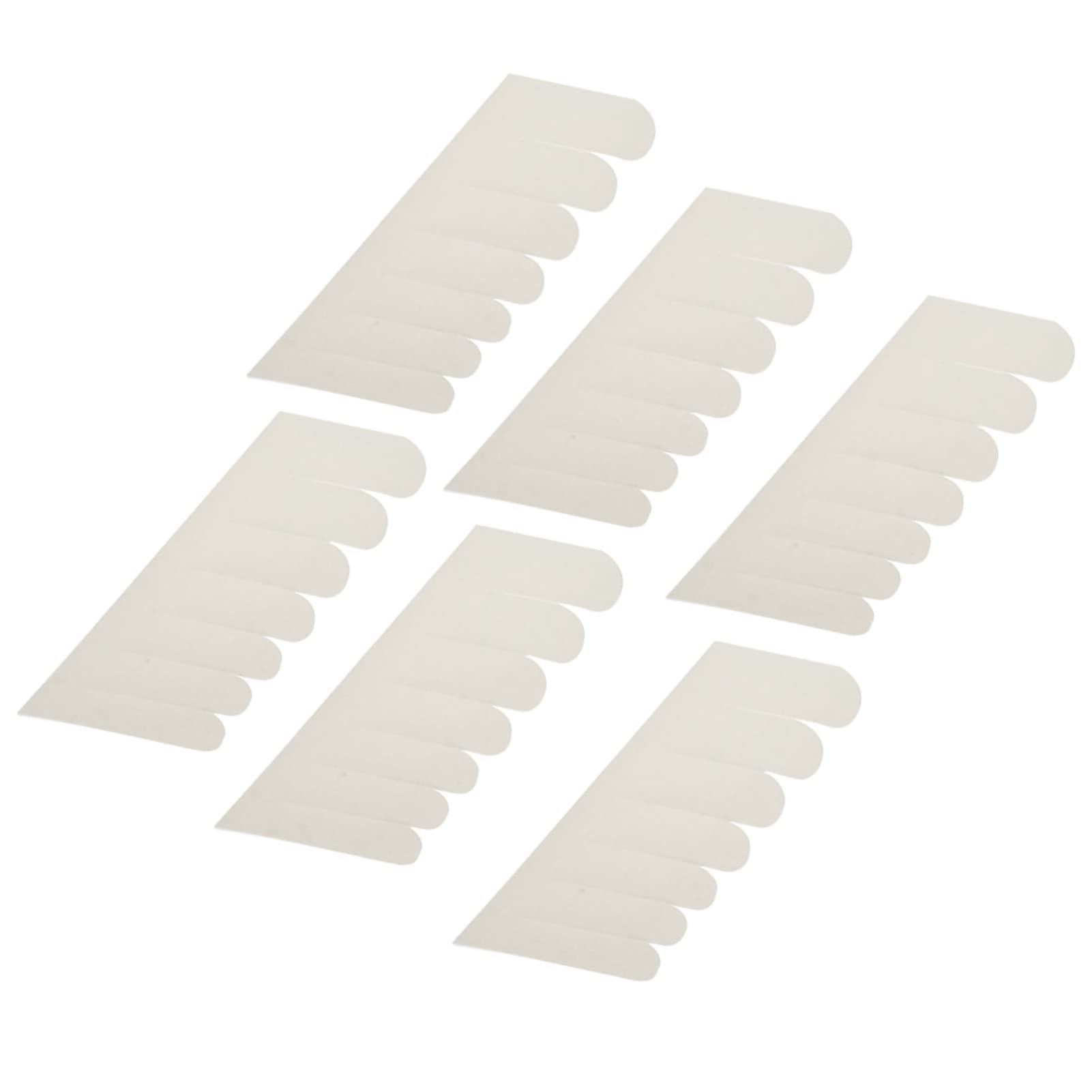Fiberglass nail repair protector sticker application