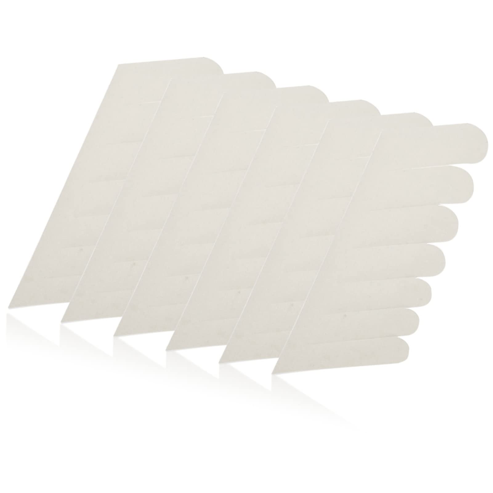 Close up of self adhesive silk nail wrap texture