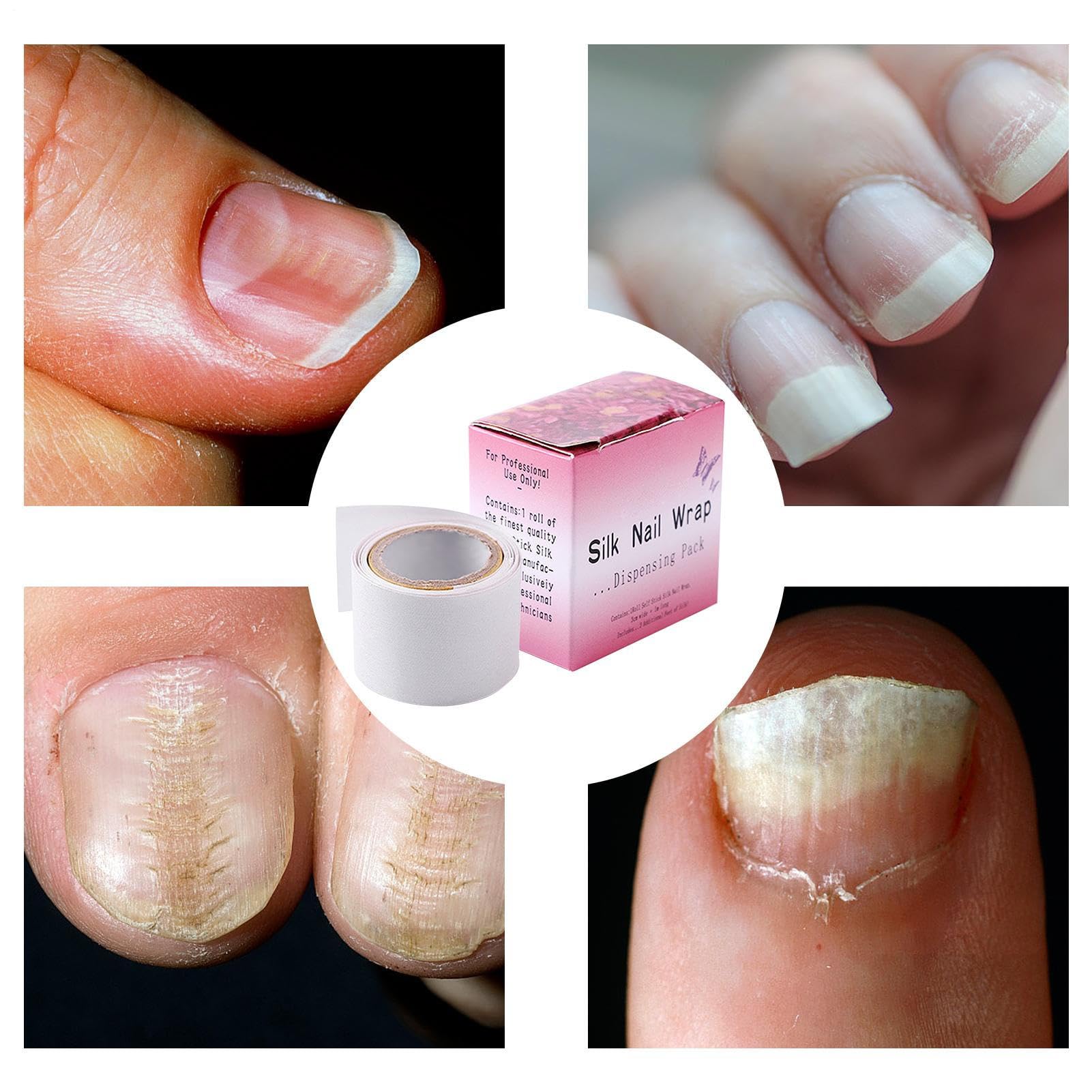 Silk nail wrap sheet for reinforcement and protection