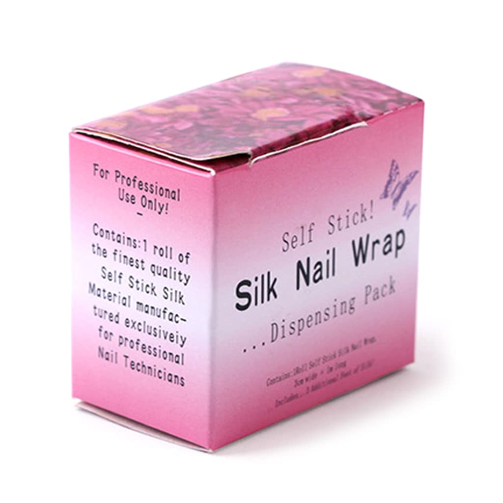 Using fiberglass silk wrap for broken nail repair