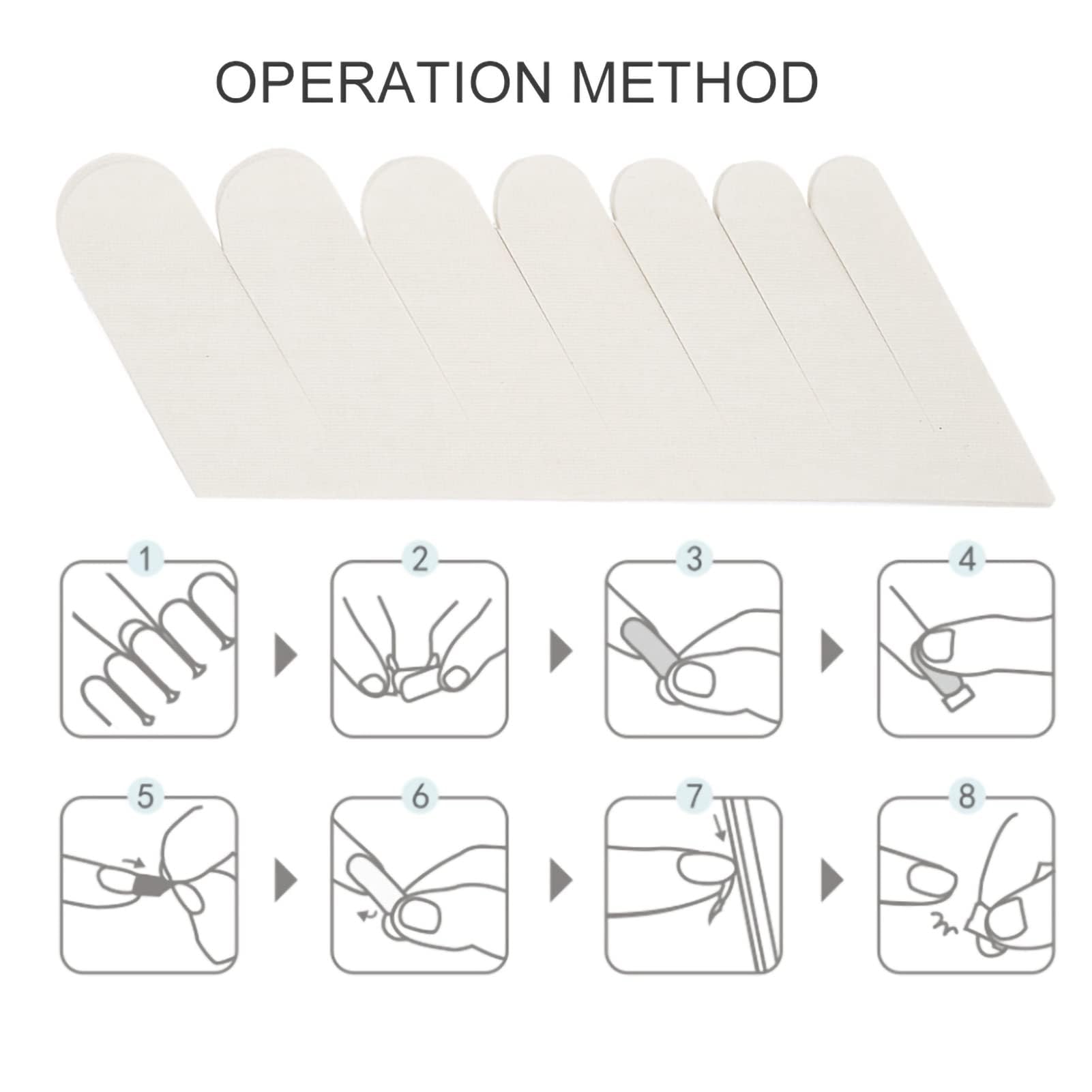 Transparent silk fiberglass nail wrap sheets