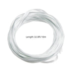 Close up view of adjustable fiberglass silk strands for nail lengthening