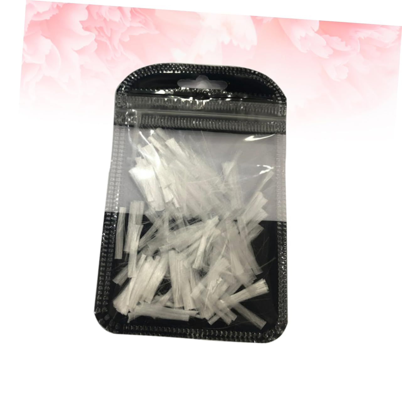 Sterilized glass fiber material for diy nail art