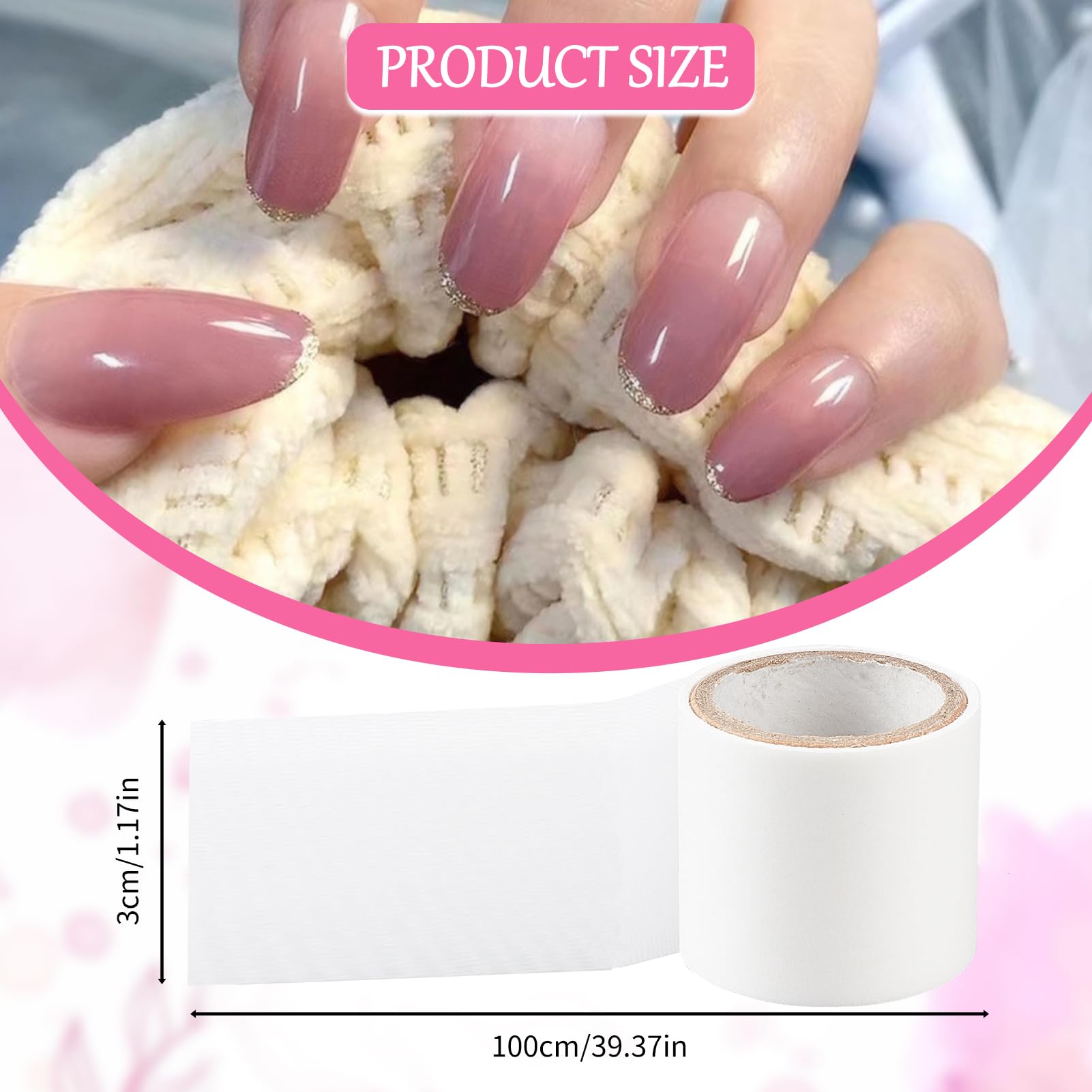 Niceneeded silk nail wrap fiberglass tape for nail repair