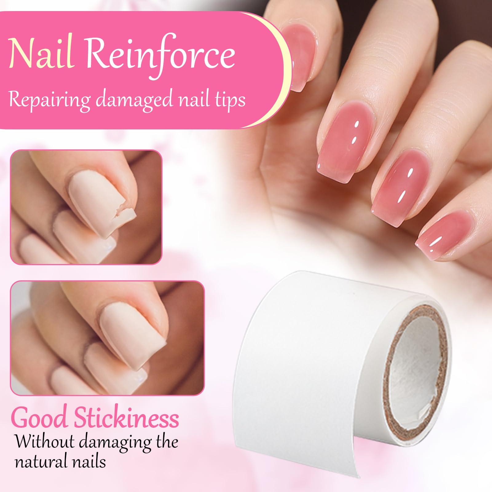 Using Niceneeded silk wraps for professional nail art extension