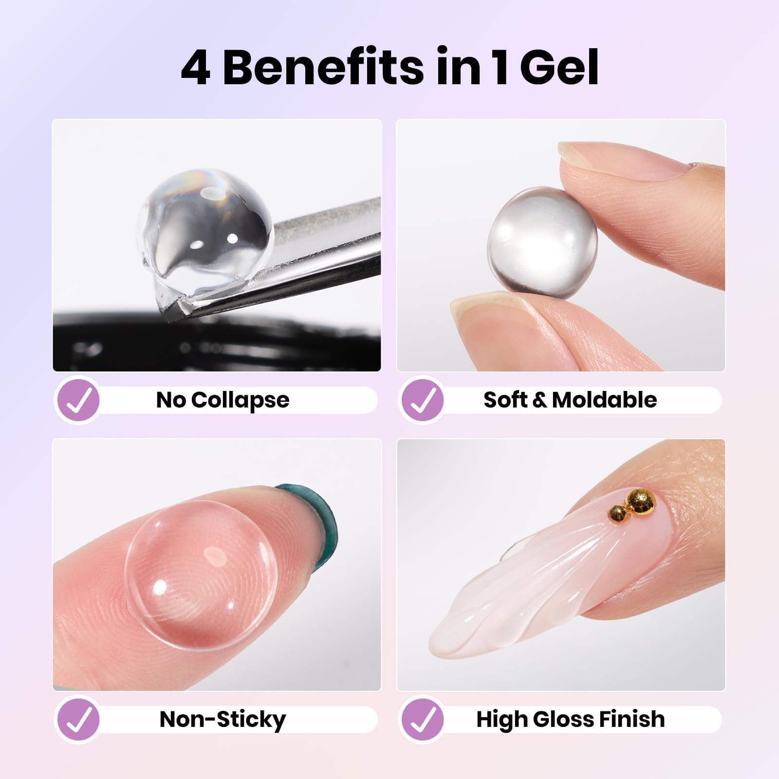 Beetles 3D nail art sculpting kit with silicone pen tool