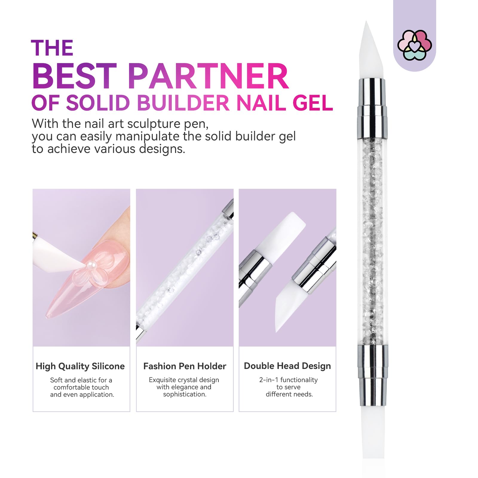Saviland nail gel kit packaging for DIY salon use