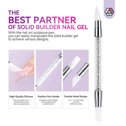 Saviland nail gel kit packaging for DIY salon use
