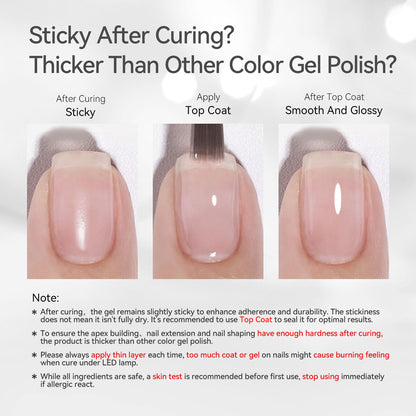 Application process of Born Pretty hard builder gel