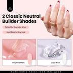 Beetles nail builder gel with flat brush