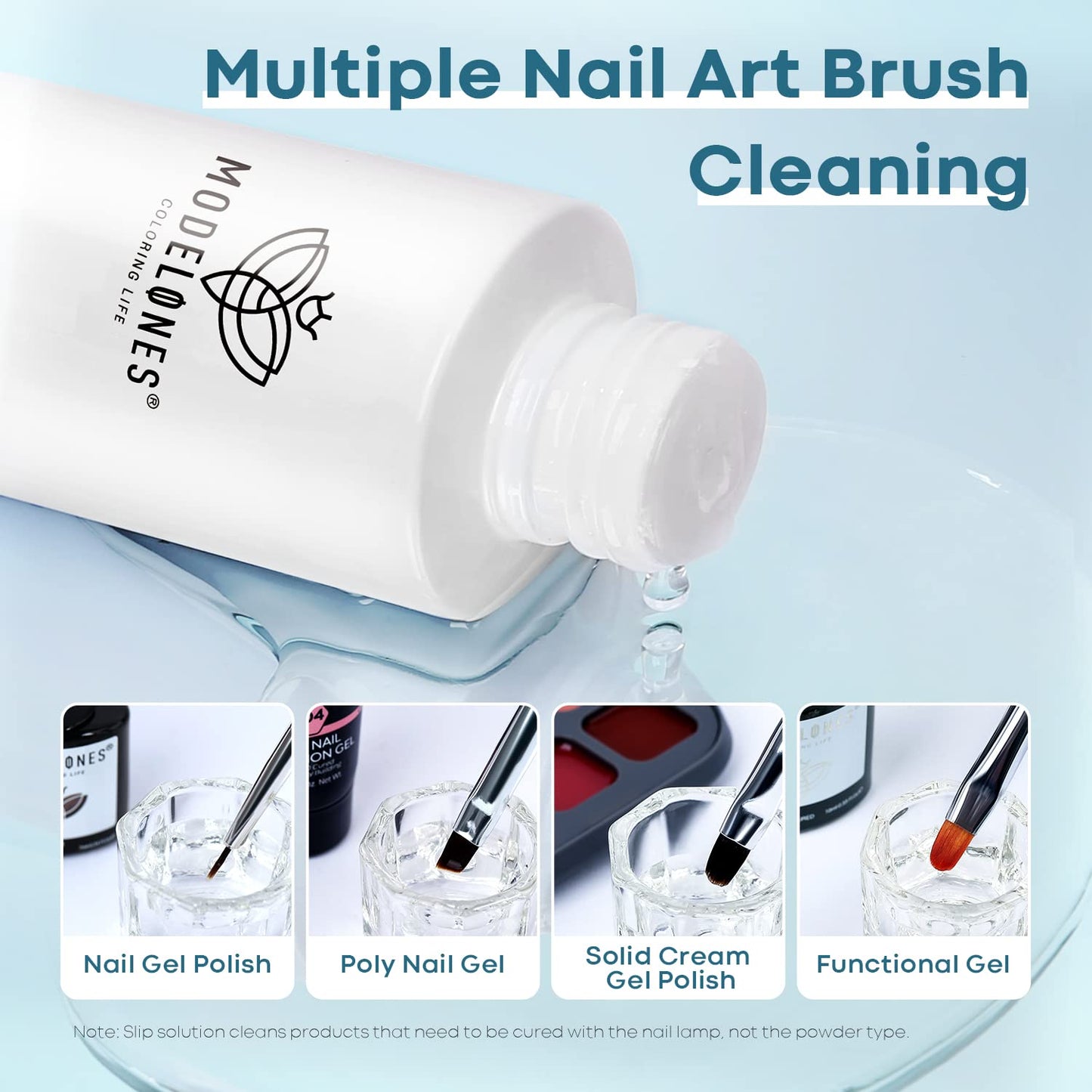 Modelones slip solution 120ml bottle with accessories kit