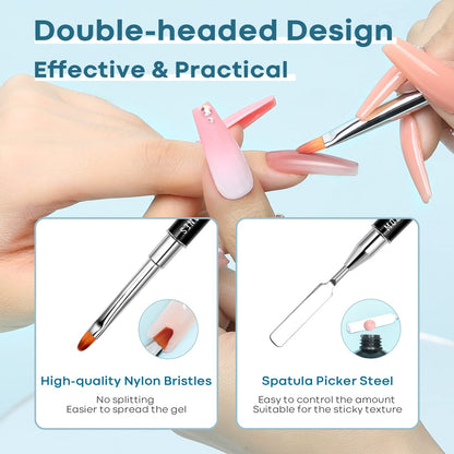 Modelones nail extension kit packaging and contents