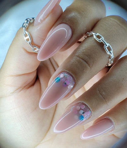 Swatch of In.Hype Cool Nude #32 builder gel