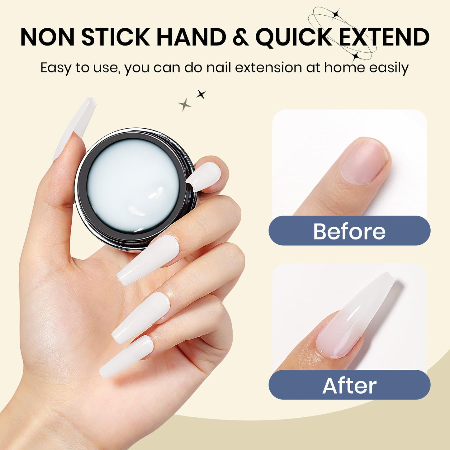 Supwee solid sculpting gel set with professional nail art tools
