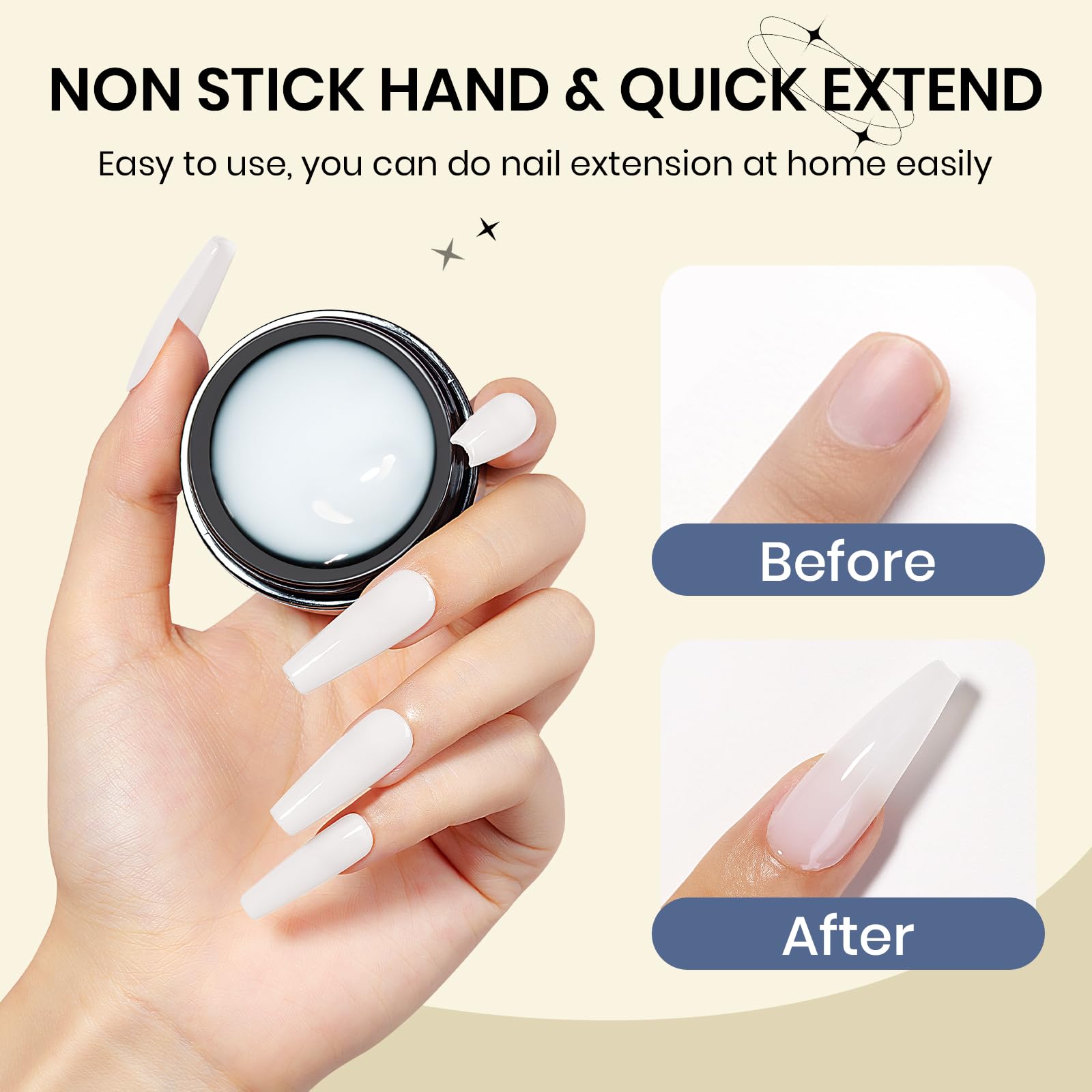 Supwee solid sculpting gel set with professional nail art tools