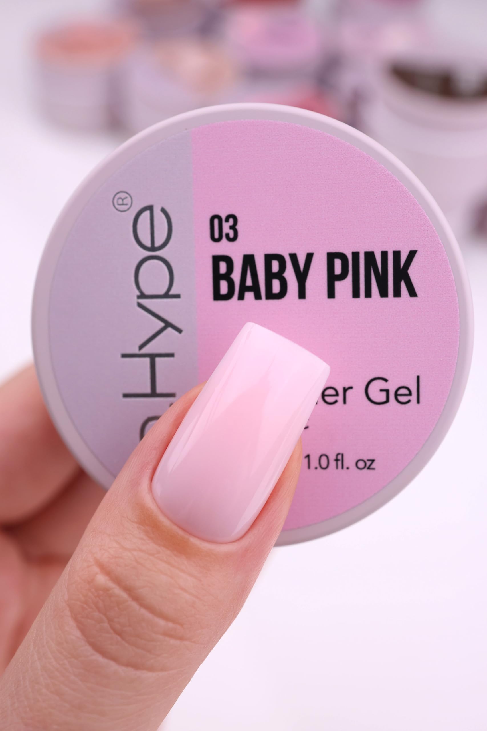 In.Hype professional sculpting gel bottle product label
