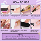 Saviland LED and UV builder nail gel label details