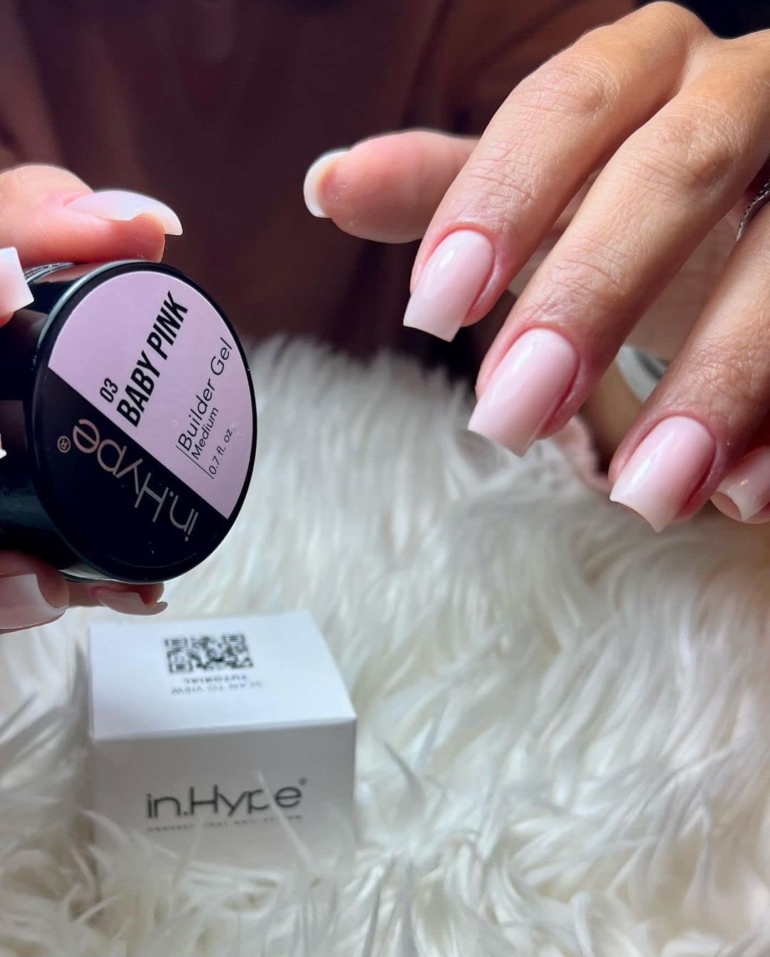 In.Hype UV LED nail builder gel for professional manicures