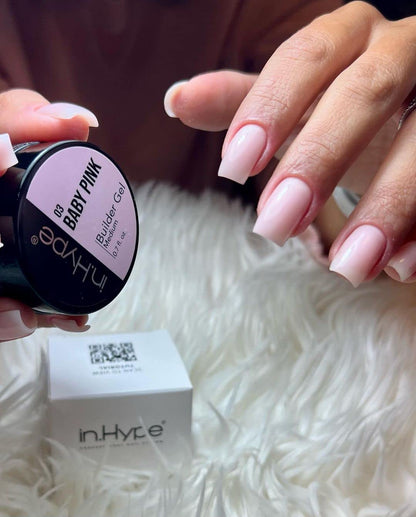 In.Hype UV LED nail builder gel for professional manicures