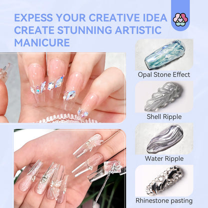 Professional nail art manicure tools from Saviland kit