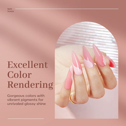 Modelones poly nail gel set packaging and contents