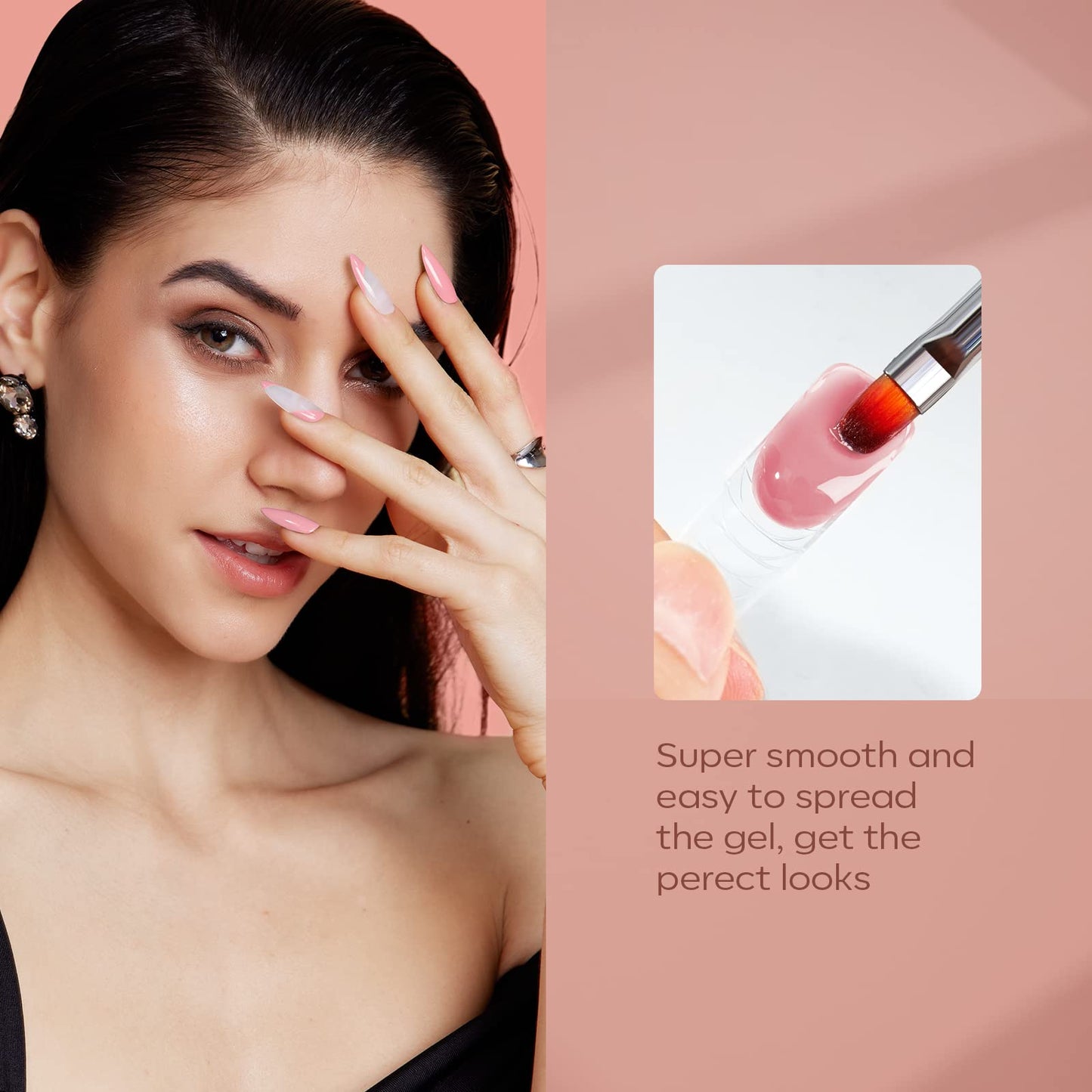 Modelones poly nail gel set professional beauty gift box