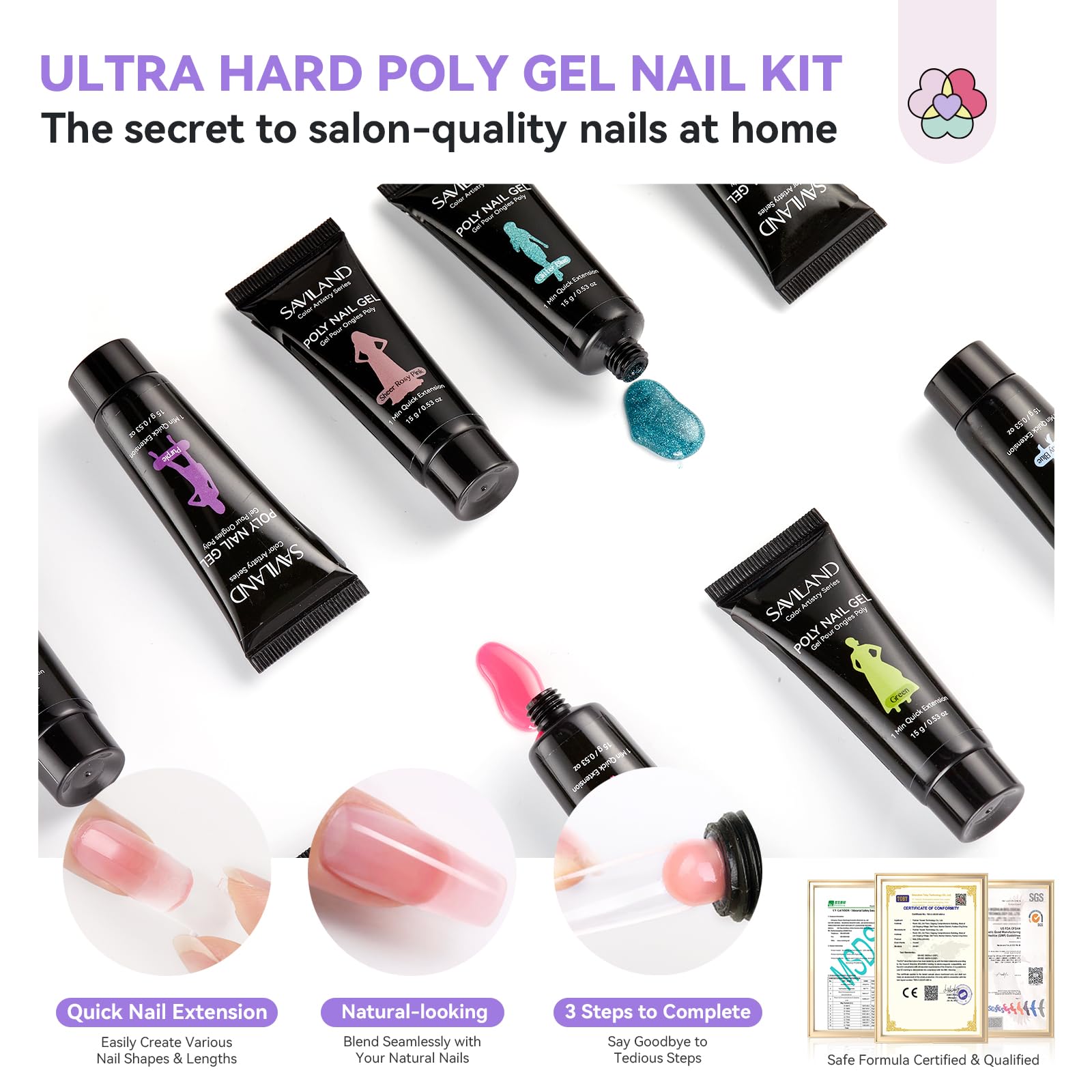 Saviland mini UV lamp for nail curing