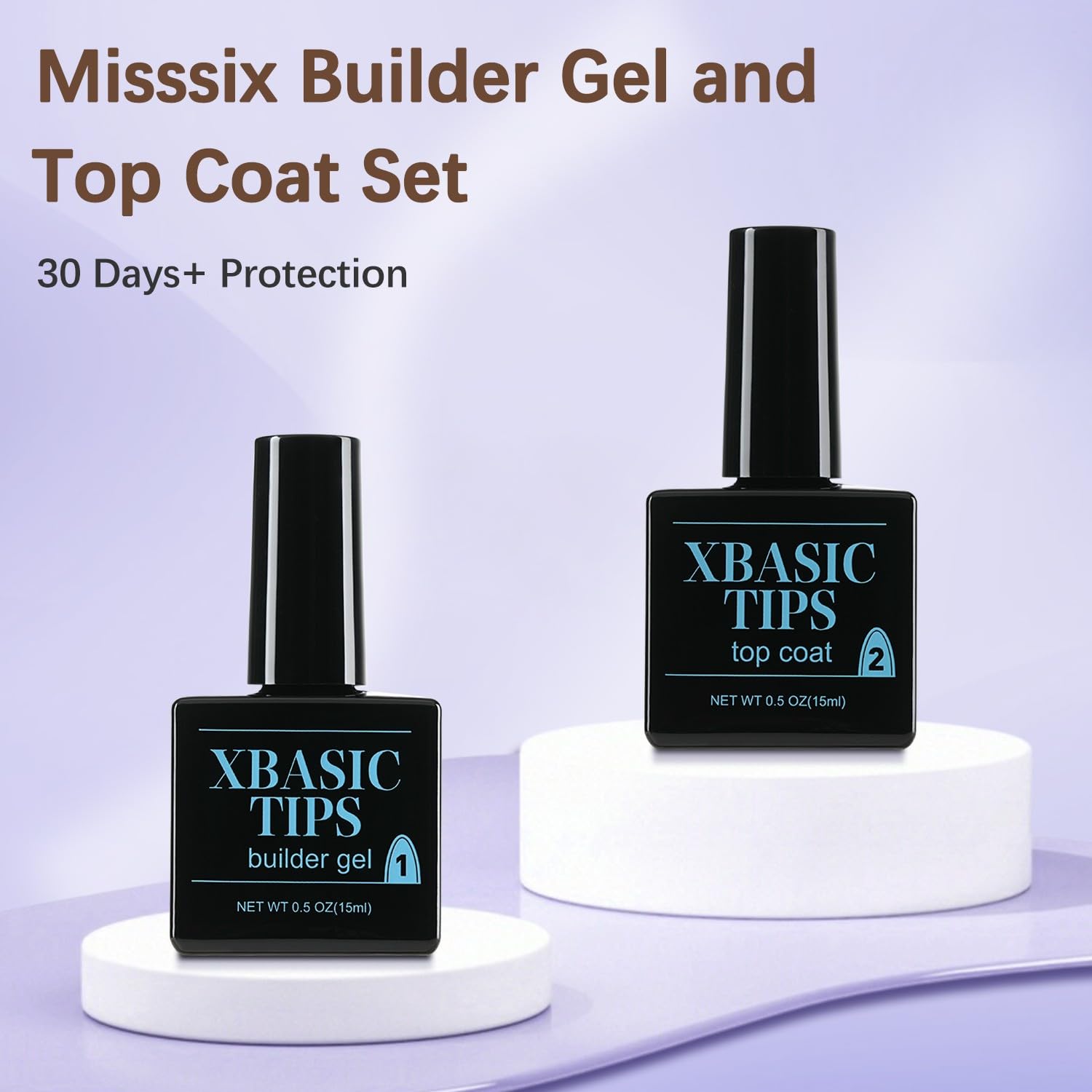 Misssix Xbasictips gel nail product texture and consistency