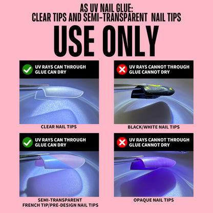 Applying press-on nails with Novo Ovo solid gel