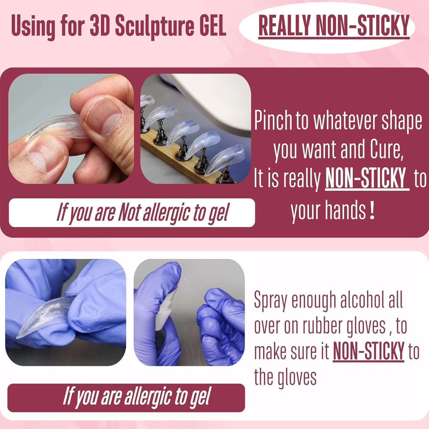 Novo Ovo 3D nail art sculpture example