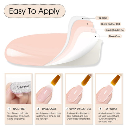 Canni nail builder gel 9ml packaging details