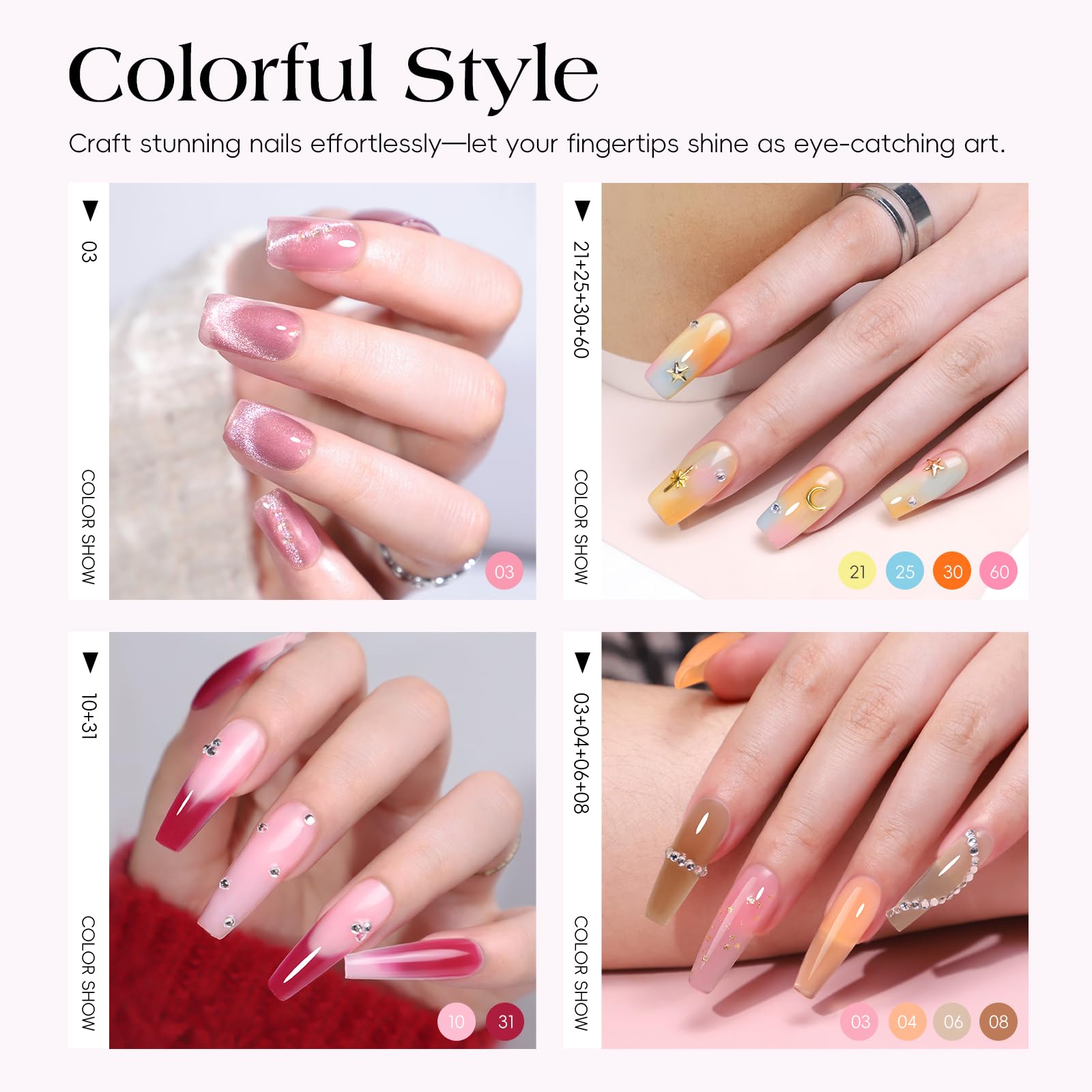 The 24W UV LED nail lamp from the Coscelia manicure set