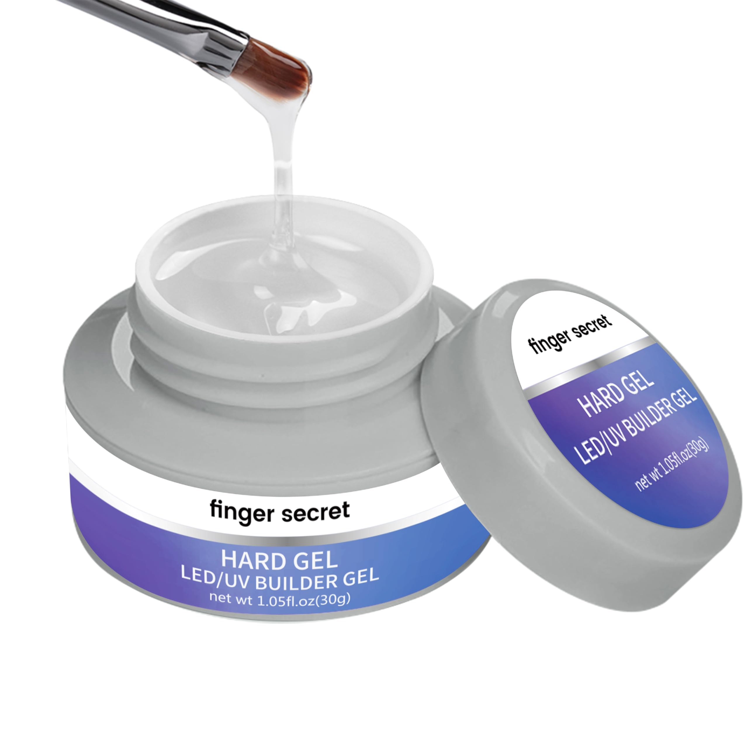 Professional UV LED hard gel for 3D nail sculpting
