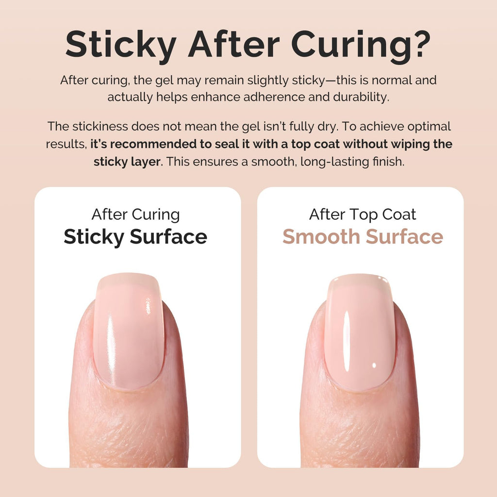MelodySusie Hema Free clear builder gel packaging box and bottle