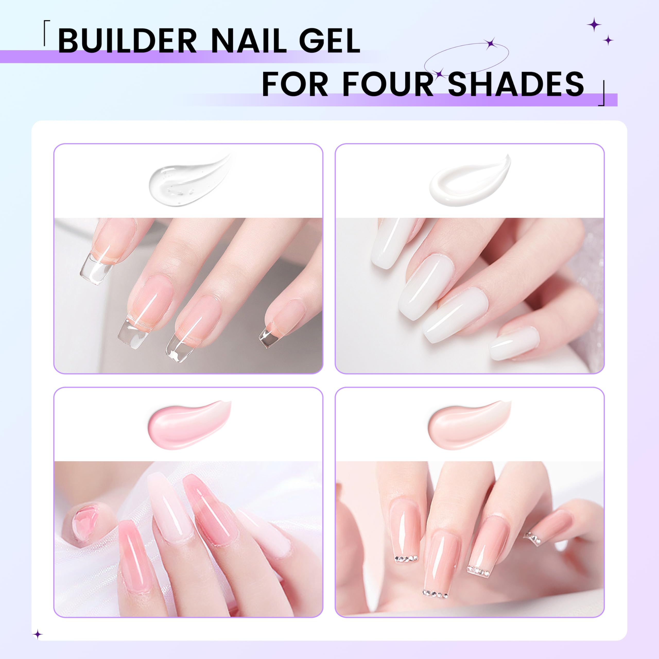 Applying Aoboo sculpting gel for professional nail art